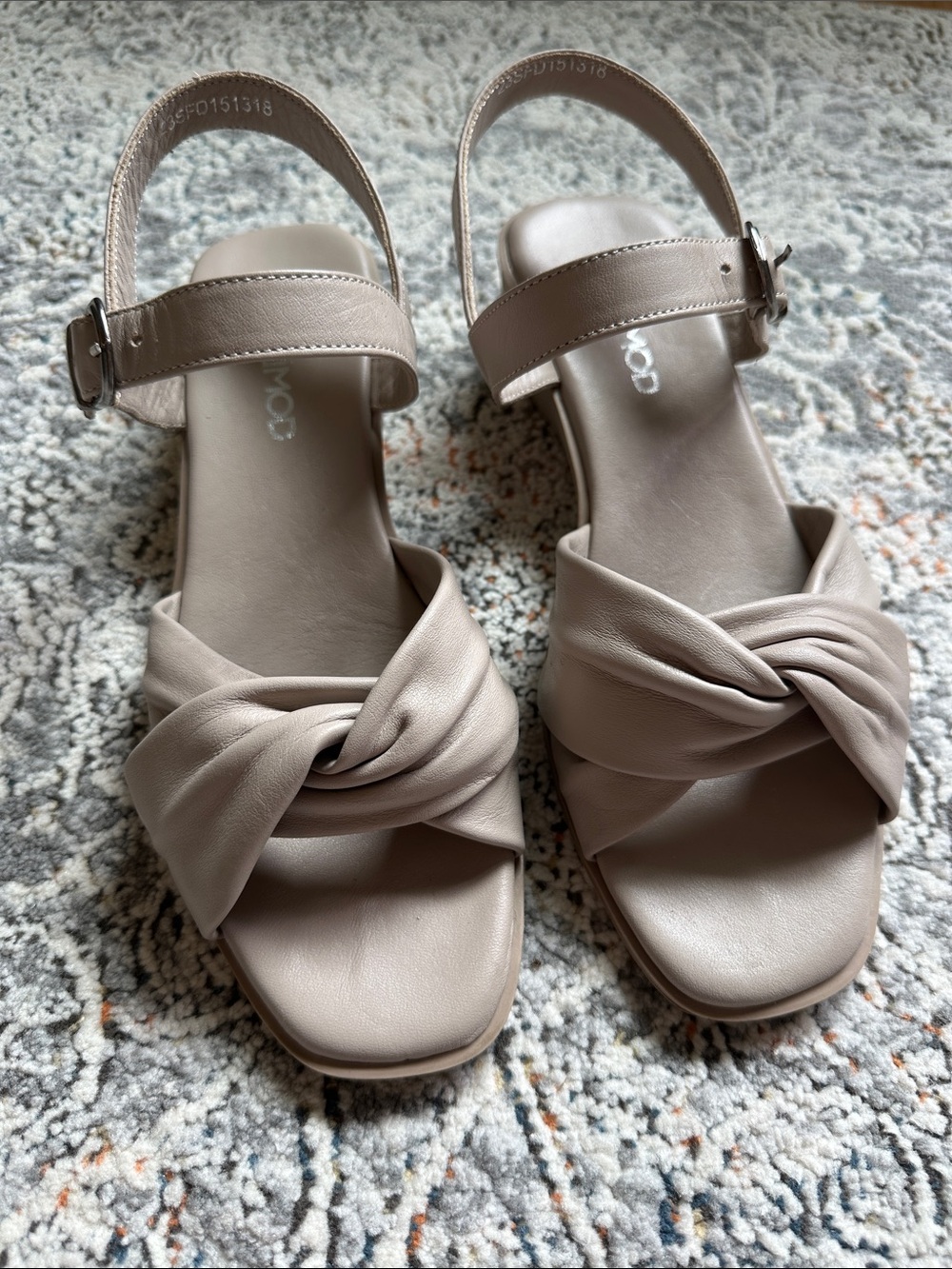 Leather Taupe Women’s Sandal